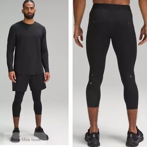 Lululemon License to Train Tight 21" In Black Size S
